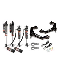 Cognito 3-Inch Elite Leveling Kit with Fox Elite 2.5 Reservoir Shocks for 20-24 Silverado/Sierra 2500/3500 2WD/4WD