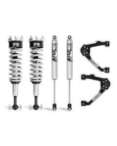 Cognito 3-Inch Performance Leveling Kit With Fox 2.0 IFP Shocks For 14-18 Silverado/ Sierra 1500 2WD/4WD With OEM Stamped Steel/ Cast Aluminum Control Arms