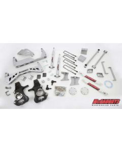 McGAUGHYS 2014-2018 GM Truck 1500 (4WD) For FACTORY Stamped Steel or Aluminum A-Arm Trucks - 7" Premium Stainless Steel Lift Kit