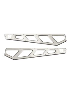 Billet Face Plates (fits Radius Arms), 2005-2022 Ford F250/F350, RAW