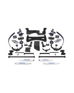 FABTECH 2007-08 GM C/K2500 / C/K3500HD-8″ PERFORMANCE SYSTEM W/ SHOCKS