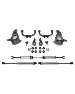 FABTECH 2011-19 GM C/K2500HD / C/K3500HD- 3.5″ BUDGET UCA SYSTEM W/ DIRT LOGIC SHOCKS 
