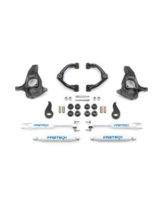 FABTECH 2011-19 GM C/K2500HD / C/K3500HD- 3.5″ UNIBALL UCA LIFT KIT W/ PERFORMANCE SHOCKS 
