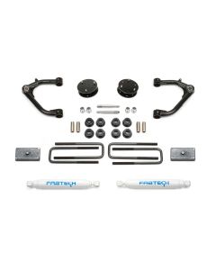 FABTECH 2019-23 GM K1500- 3.5″ UNIBALL UCA SYSTEM W/ REAR SHOCKS