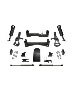 FABTECH  2019-20 GM K1500- 6″ PERFORMANCE SYSTEM W/ FRONT DIRT LOGIC 2.5 COILOVERS & REAR DIRT LOGIC 2.25 SHOCKS