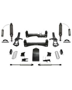 FABTECH 2019-20 GM K1500- 6″ PERFORMANCE SYSTEM W/ FRONT DIRT LOGIC 2.5 RESI COILOVERS & REAR DIRT LOGIC 2.25 SHOCKS
