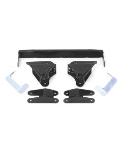 FABTECH 2001-04 Ford F250/ F350 4WD- 3.5″ FRONT SPRING HANGER SYSTEM W/ PERFORMANCE SHOCKS