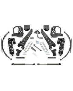 FABTECH  2008-10 FORD F350 4WD- 10″ RADIUS ARM SYSTEM W/ DIRT LOGIC 4.0 COILOVERS & REAR DIRT LOGIC SHOCKS