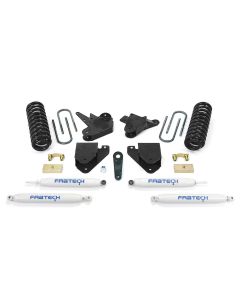 FABTECH 2008-10 FORD F250 2WD [V10 GAS OR DIESEL]- 6″ BASIC SYSTEM W/ SHOCKS