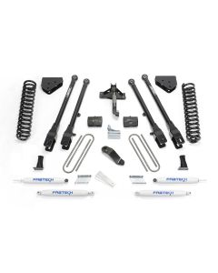 FABTECH 2008-16 FORD F250 4WD- 6″ 4 LINK SYSTEM W/SHOCKS