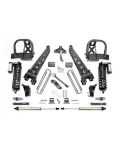 FABTECH 2011-16 Ford F250 4WD-6″ RADIUS ARM SYSTEM W/DIRT LOGIC 4.0 COILOVERS & REAR DIRT LOGIC SHOCKS 