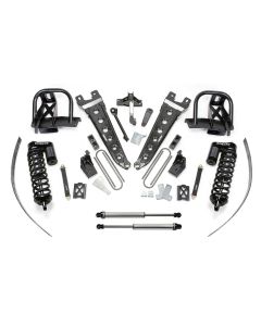 FABTECH 2011-16 FORD FORD 250 4WD-8″ RADIUS ARM SYSTEM W/ DIRT LOGIC 4.0 COILOVERS & REAR DIRT LOGIC SHOCKS
