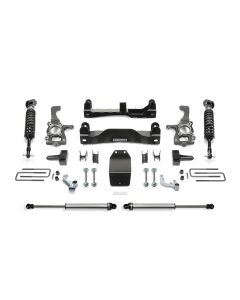 FABTECH  2014 Ford F150 4WD-  4″ PERFORMANCE SYSTEM W/ FRONT & REAR SHOCKS-  DIRT LOGIC 2.5 COILOVERS