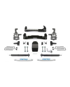 FABTECH  2015-18 FORD F150 4WD - 4″ BASIC SYSTEM W/REAR SHOCKS