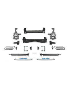 FABTECH 2015-20 FORD F150 2WD- 4″ BASIC SYSTEM W/REAR SHOCKS