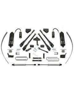 FABTECH 2011-16 FORD F250 4WD- 8″ 4 LINK SYSTEM W/ FRONT DIRT LOGIC 4.0 RESI COILOVERS & REAR DIRT LOGIC 2.25 SHOCKS