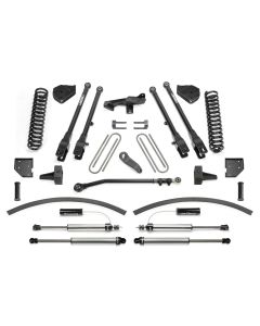 FABTECH 2017-22 Ford F250/350 4WD-8″ 4 LINK SYSTEM W/ FRONT DIRT LOGIC 2.25 RESI SHOCKS & REAR DIRT LOGIC 2.25 SHOCKS