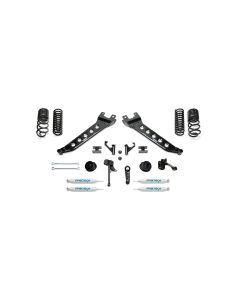 FABTECH-2014-17 Ram 2500 4WD-  5" Radius Arm System w/Coil Springs 
