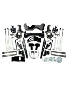 McGaughys 7" Premium Black Stainless Steel Lift Kit 2020+ GM 3500