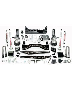 McGaughy's 7"-9" Premium Black Stainless Steel Lift Kit for 2019+ GM Truck 1500 (4WD)