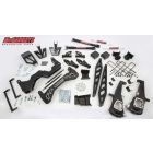 McGAUGHYS 2011-2019 GM Truck 2500 (2WD)- 7" Premium Black Stainless Steel Lift Kit