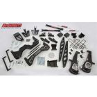 McGAUGHYS 2011-2019 GM Truck 2500 (4WD)- 7" Premium Black Stainless Steel Lift Kit