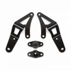 Cognito KC HiLiTES Pro 6 Light Bracket Kit For 14-21 Polaris RZR XP 1000 / XP Turbo / Turbo S 4 Seat Roll Cage