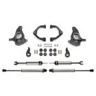 FABTECH  2011-19 GM C/L2500HD / C/K3500HD- 3.5″ UNIBALL UCA LIFT KIT W/ DIRT LOGIC SHOCKS