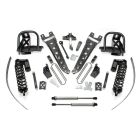 FABTECH 2011-16 FORD FORD 250 4WD-8″ RADIUS ARM SYSTEM W/ DIRT LOGIC 4.0 COILOVERS & REAR DIRT LOGIC SHOCKS