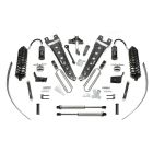 FABTECH 2011-16 FORD F250 4WD-8″ RADIUS ARM SYSTEM W/ FRONT DIRT LOGIC 4.0 RESI COILOVERS & REAR DIRT LOGIC 2.25 SHOCKS