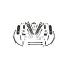 FABTECH 2011-16 8" Radius Arm System w/ Front Dirt Logic 4.0 Resi Coilovers & Rear Dirt Logic Shocks - Ford F250/F350 4WD