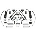 FABTECH 2011-16 FORD F250 4WD- 8″ 4 LINK SYSTEM W/ FRONT DIRT LOGIC 4.0 RESI COILOVERS & REAR DIRT LOGIC 2.25 SHOCKS