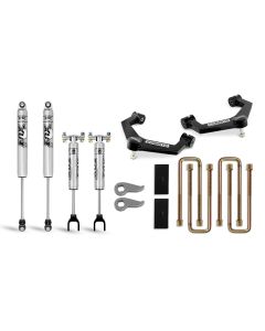 Cognito 3-Inch Performance Uniball Leveling Lift Kit With Fox PS 2.0 IFP Shocks for 20-23 Silverado/Sierra 2500/3500 2WD/4WD
