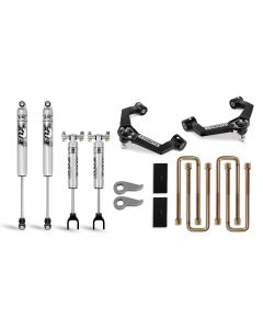Cognito 3-Inch Performance Ball Joint Leveling Lift Kit With Fox PS 2.0 IFP Shocks for 20-23 Silverado/Sierra 2500/3500 2WD/4WD