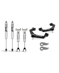 Cognito 3-Inch Performance Uniball Leveling Kit With Fox PS 2.0 IFP Shocks for 20-23 Silverado/Sierra 2500/3500 2WD/4WD