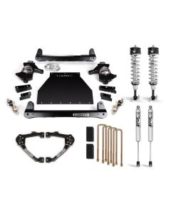 Cognito 4-Inch Performance Lift Kit With Fox PS IFP 2.0 Shocks For 07-18 Silverado/ Sierra 1500 2WD/4WD With OEM Cast Steel Control Arms