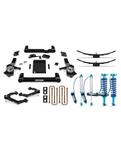 Cognito 6-Inch Elite Lift Kit with King 2.5 Remote Reservoir Shocks For 19-23 Silverado/Sierra 1500 2WD/4WD Including AT4 and Trail Boss