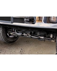 FABTECH 2005-18 Ford F250/350 4WD- DUAL STEERING STABILIZER SYSTEM (OPPOSING STYLE) W/ DIRT LOGIC 2.25 RESI SHOCKS 
