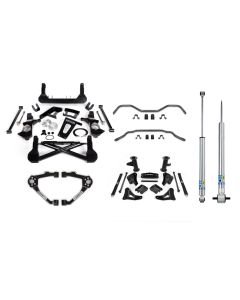 Cognito 10-Inch Performance Lift Kit with Bilstein 5100 Series Shocks For 07-18 Suburban 1500/Yukon XL 1500 2WD/4WD with OEM Cast steel upper control arms