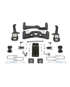 FABTECH- 2009-13 FORD F150 4WD- 6″ BASIC SYSTEM GEN II W/ FRONT STOCK COILOVER SPACERS & REAR PERFORMANCE SHOCKS