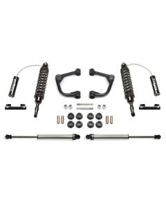 FABTECH 2009-13 FORD F150 4WD- 2″ UPPER CONTROL ARM SYSTEM W/ FRONT DIRT LOGIC 2.5 RESI COILOVERS & REAR DIRT LOGIC SHOCKS