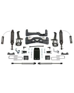FABTECH- 2009-13 FORD F150 4WD- 6″ PERFORMANCE SYSTEM GEN II W/ FRONT DIRT LOGIC 2.5 RESI COILOVERS & REAR DIRT LOGIC SHOCKS 