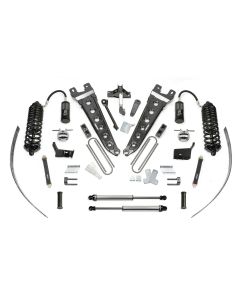 FABTECH- 2011-16 FORD F250 4WD- 8″ RADIUS ARM SYSTEM W/ FRONT DIRT LOGIC 4.0 RESI COILOVERS & REAR DIRT LOGIC 2.25 SHOCKS 