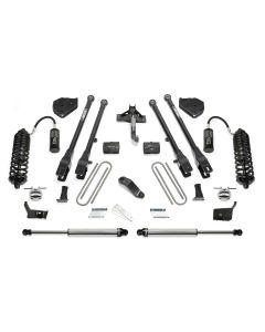FABTECH 2017  FORD F450 / F550 4WD- 6″ 4 LINK SYSTEM W/ FRONT DIRT LOGIC 4.0 RESI COILOVERS & REAR DIRT LOGIC 2.25 SHOCKS