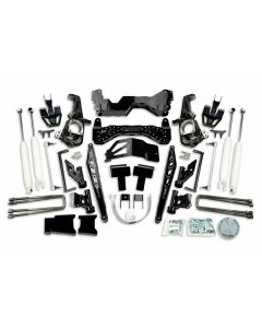 McGaughys 7" Premium Black Stainless Steel Lift Kit for 2020+ GM Truck 2500 (2WD/4WD, GAS & DIESEL) 